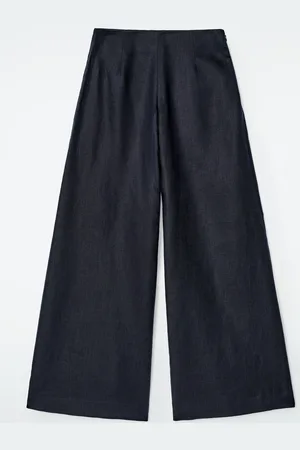 COS Pantaloni A Gamba Larga In Lino in