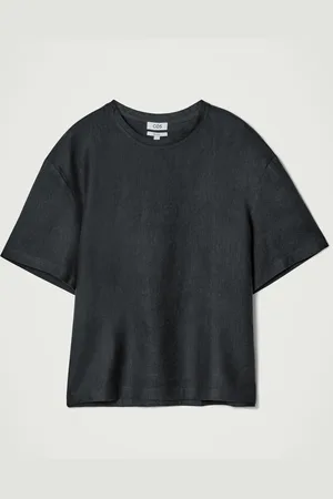 COS T-Shirt In Lino Dal Taglio Rilassato in