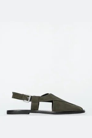 COS Sandali Slingback In Pelle