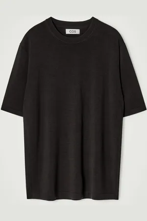 COS T-Shirt In Maglia Di Lana E Seta in