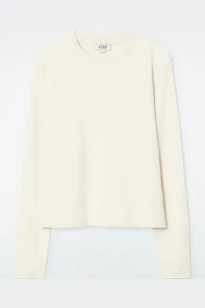 COS T-Shirt Lineare A Maniche Lunghe Taglio Regolare