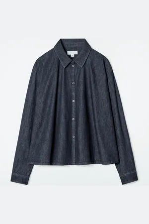 COS Camicia Svasata In Denim Dal Taglio Regolare