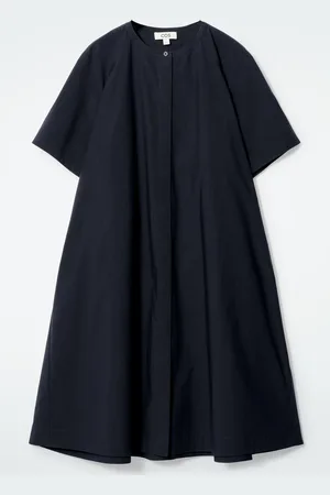 COS Abito Midi Oversize Svasato In Popeline