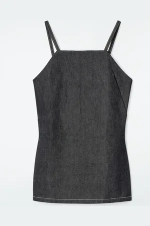 COS Top Senza Maniche In Denim Grezzo