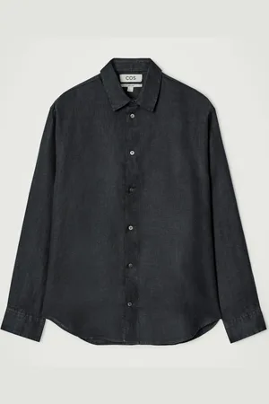 COS Camicia A Maniche Lunghe In Lino Taglio Rilassato