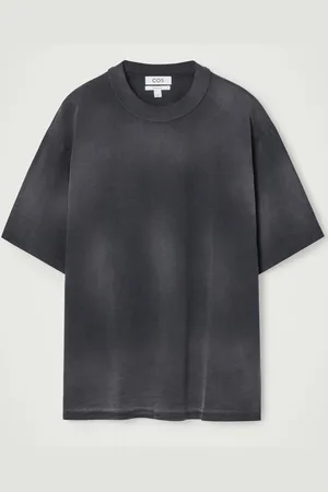 COS T-Shirt Oversize Cotone Sbiadito Collo A Lupetto in
