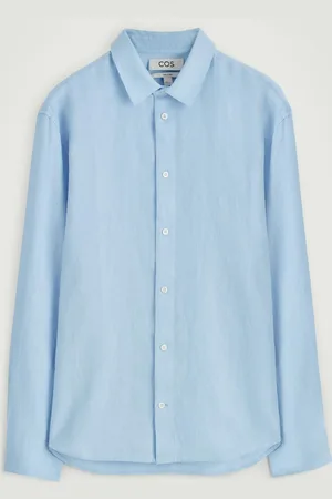 COS Camicia A Maniche Lunghe In Lino Taglio Rilassato in