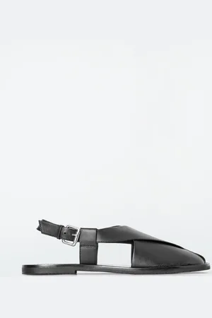 COS Sandali Slingback In Pelle