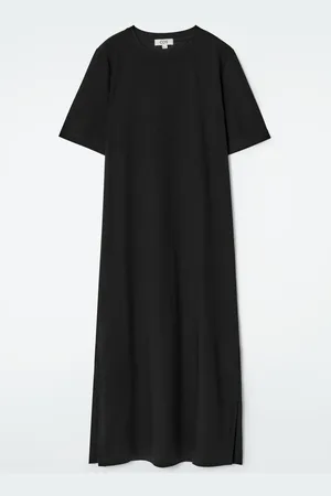 COS Abito T-Shirt Midi In Cotone