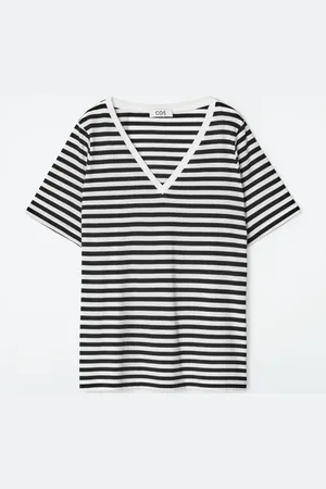 COS T-Shirt 24/7 Con Scollo A V Dal Taglio Regolare