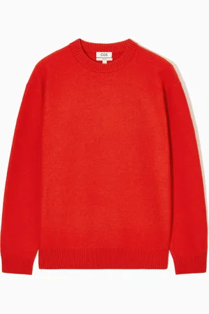 COS Maglione Girocollo In Lana Cotta