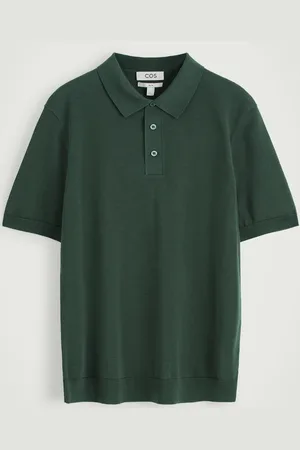 COS Polo Slim In Maglia Di Seta