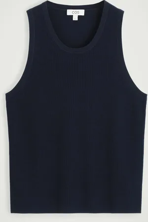 COS Ribbed Merino Wool Tank Top