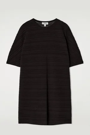 COS Abito Mini In Maglia Plissé