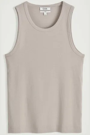 COS Canotta Slim In Cotone A te