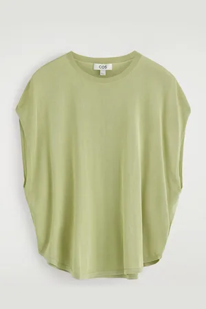 COS T-Shirt In Maglia Con Orlo Curvo