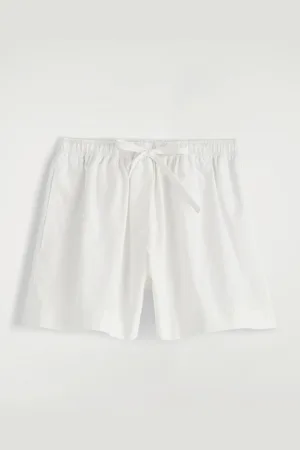 COS Drawstring Cotton Shorts