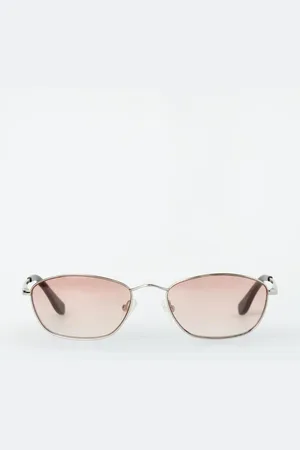 COS Occhiali Da Sole Cat-Eye Con Montatura In Metallo
