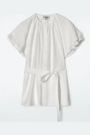 COS Layered Belted Blouse in