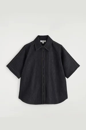 COS Boxy Shortsleeved Denim Shirt