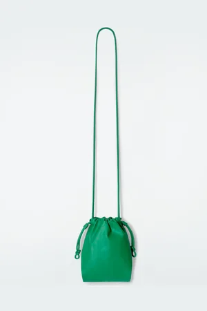 COS Borsa Porta Cellulare Cavatelli In Pelle