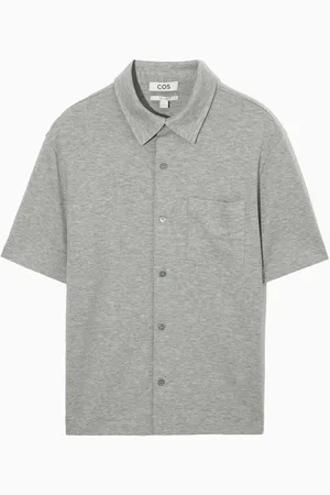 COS Camicia In Jersey A Maniche Corte Taglio Rilassato