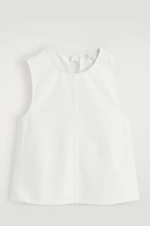 COS Top In Denim Senza Maniche