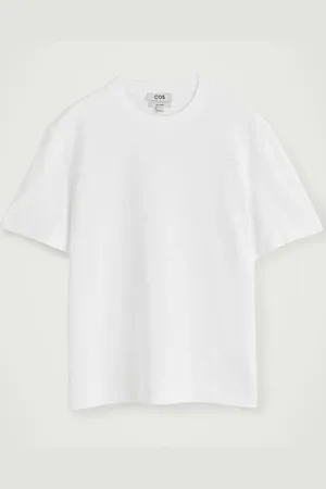 COS T-Shirt In Cotone Dal Taglio Rilassato in