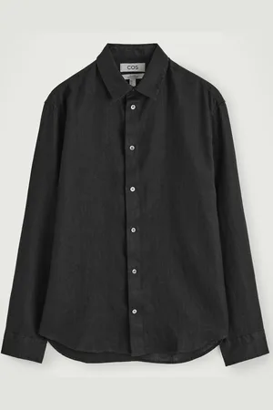 COS Camicia A Maniche Lunghe In Lino Taglio Rilassato in