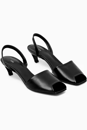 COS Sandali Slingback In Pelle