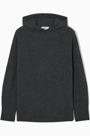 COS Felpa Con Cappuccio In Puro Cashmere