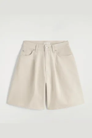 COS Wideleg Denim Shorts
