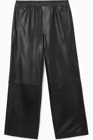 COS Pantaloni A Gamba Dritta In Pelle