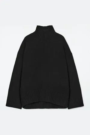 COS Maglia Dolcevita Chunky In Puro Cashmere