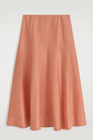 COS Panelled Aline Midi Skirt