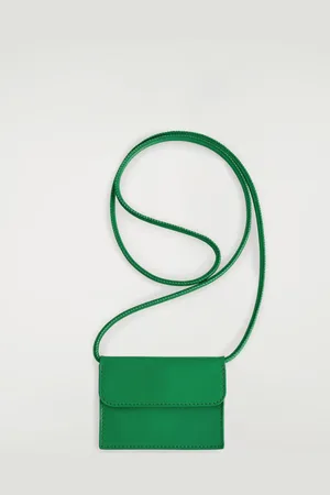 COS Portacarte In Pelle Con Tracolla