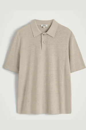 COS Polo In Maglia Di Lino