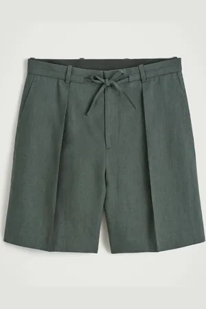 COS Shorts Sartoriali In Lino Con Coulisse in