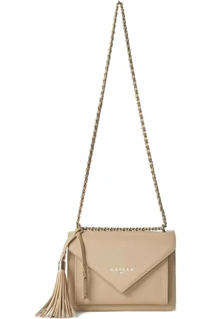 Pochette portafoglio con tracollina Gaelle GBADP4075 Beige Portafogli -  Vendita borse in pelle e accessori moda a Coriano di Rimini - Pelletteria  Casadei