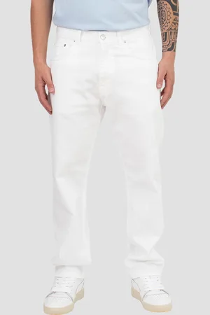 GRIFONI Jeans con patch logo