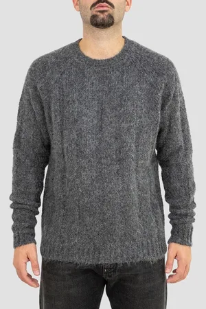 GRIFONI Maglione in misto lana a pelo lungo
