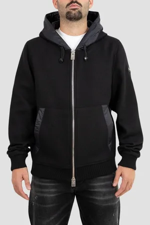 Les Hommes Giubbino con patch logo