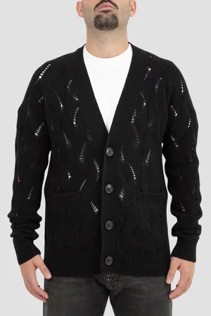 GRIFONI Cardigan in misto lana