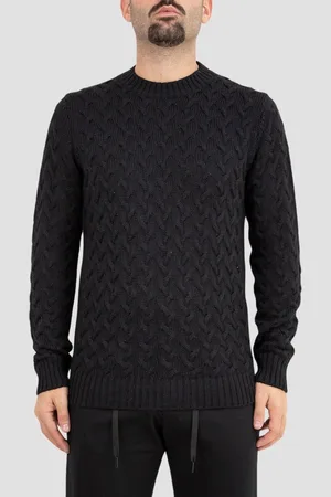 OUTFIT Maglione con trama a treccia