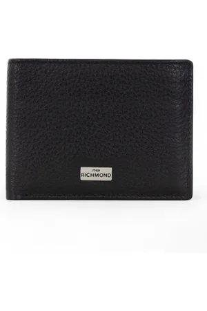 John Richmond Portafoglio in pelle con logo