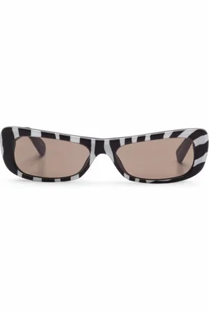 Jacquemus Occhiali da sole Capri Zebra