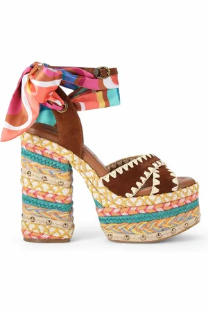 Kurt Geiger Sandalo Chelsea Scarf Platform