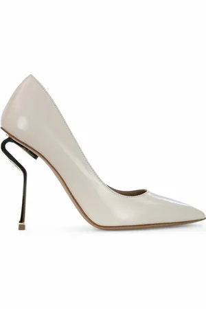 Wo milano Décolleté in pelle con tacco in metallo