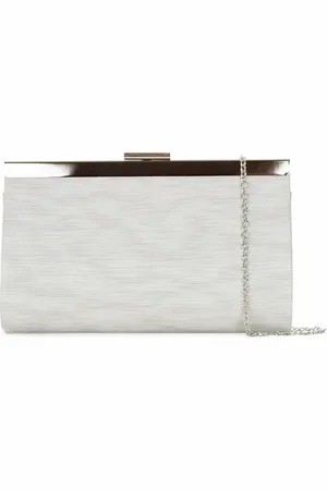 Exe Pochette in tessuto glitterato