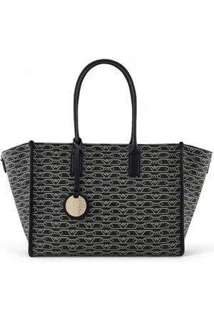 Emporio Armani Borsa shopper con stampa monogramma all over